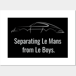 Separating Le Mans From Le Boys Posters and Art